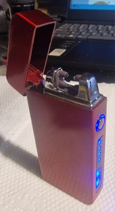 Zapalniczka Plazmowa Elektryczna Ładowana Poprzez USB Dotykowa Prezent