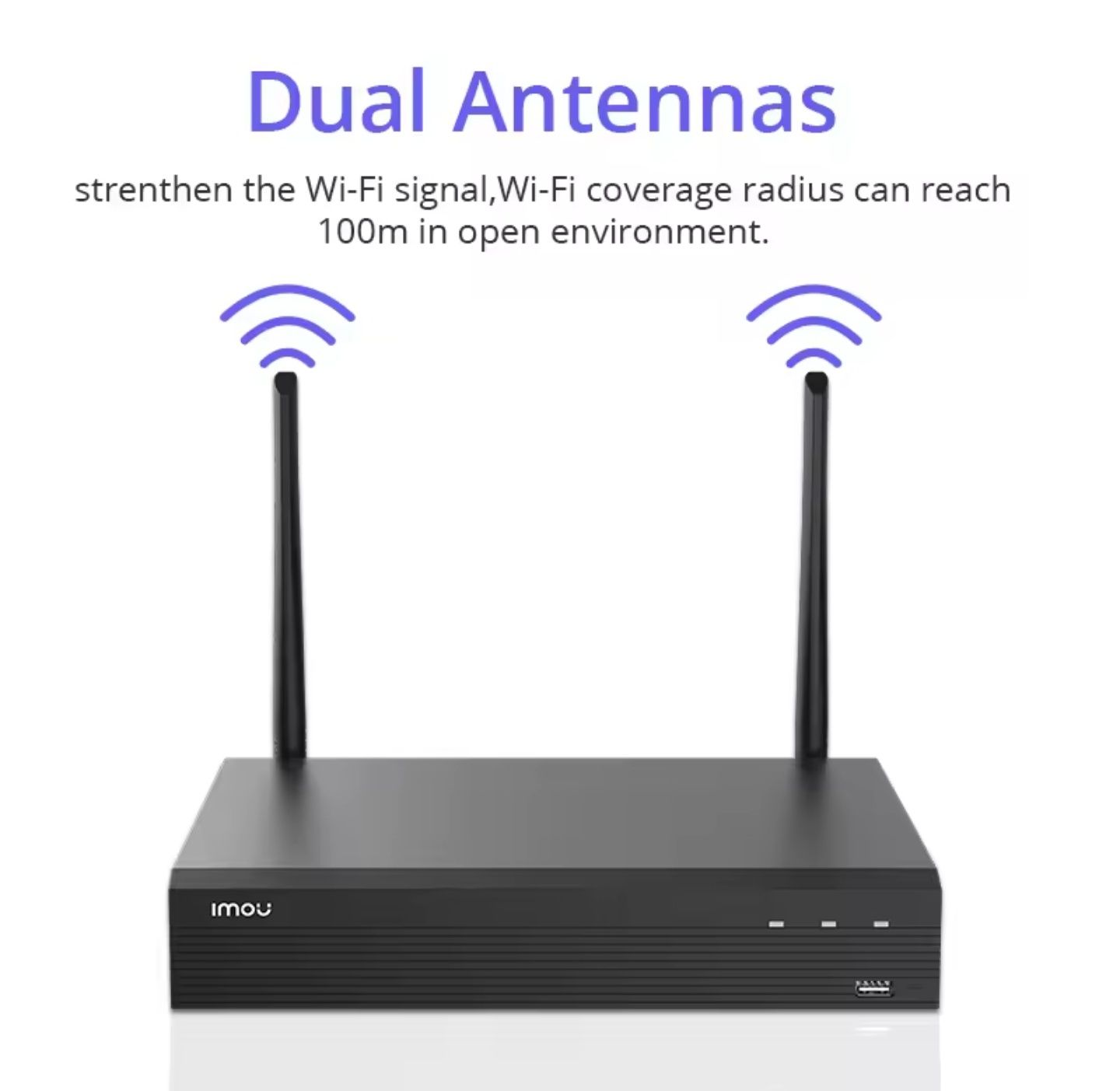 Imou відеореєстратор видеорегистратор 8канальний Wifi безпровідний