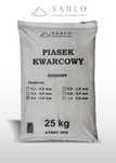 Piasek kwarcowy mieszany suszony 0,1-3,5 mm worki 25 kg
