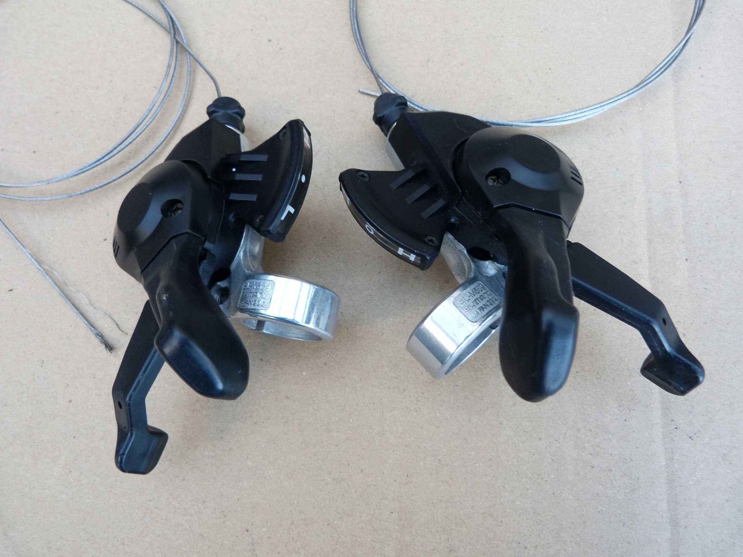Manetki Shimano Deore LX SL-M569 3x8 retro