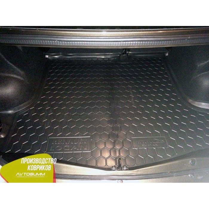 Авто коврики в салон Renault Logan Dacia Logan 2013-2021 и Багажник