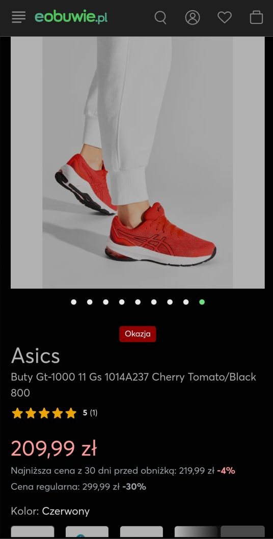 Asis GT 1000 37 . 5 nowe adidasy sportowe buty do biegania