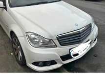Mercedes w204  frente completa