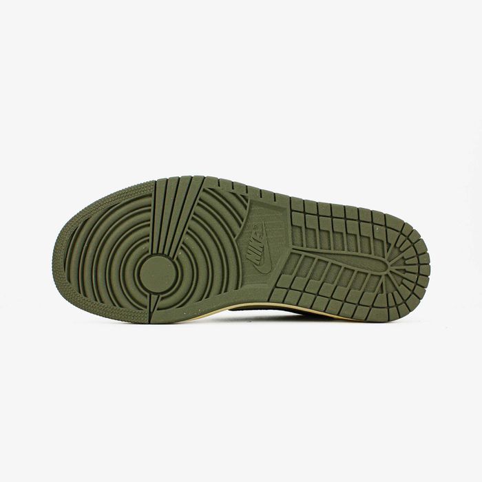 Кроссовки Nike Travis Scott X Jordan 1 Low OG SP Reverse Olive Medium.