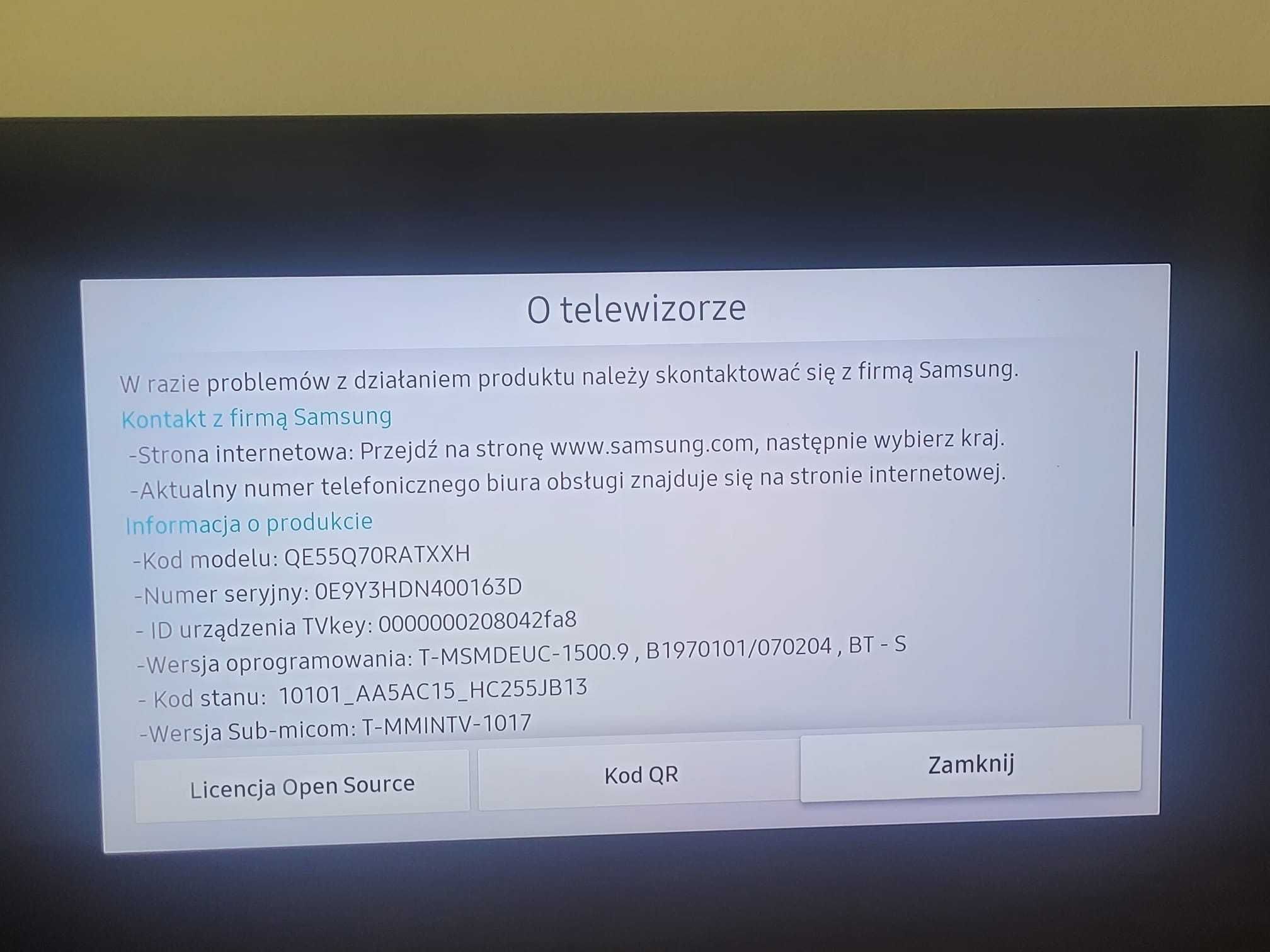 Samsung QE55Q70RAT