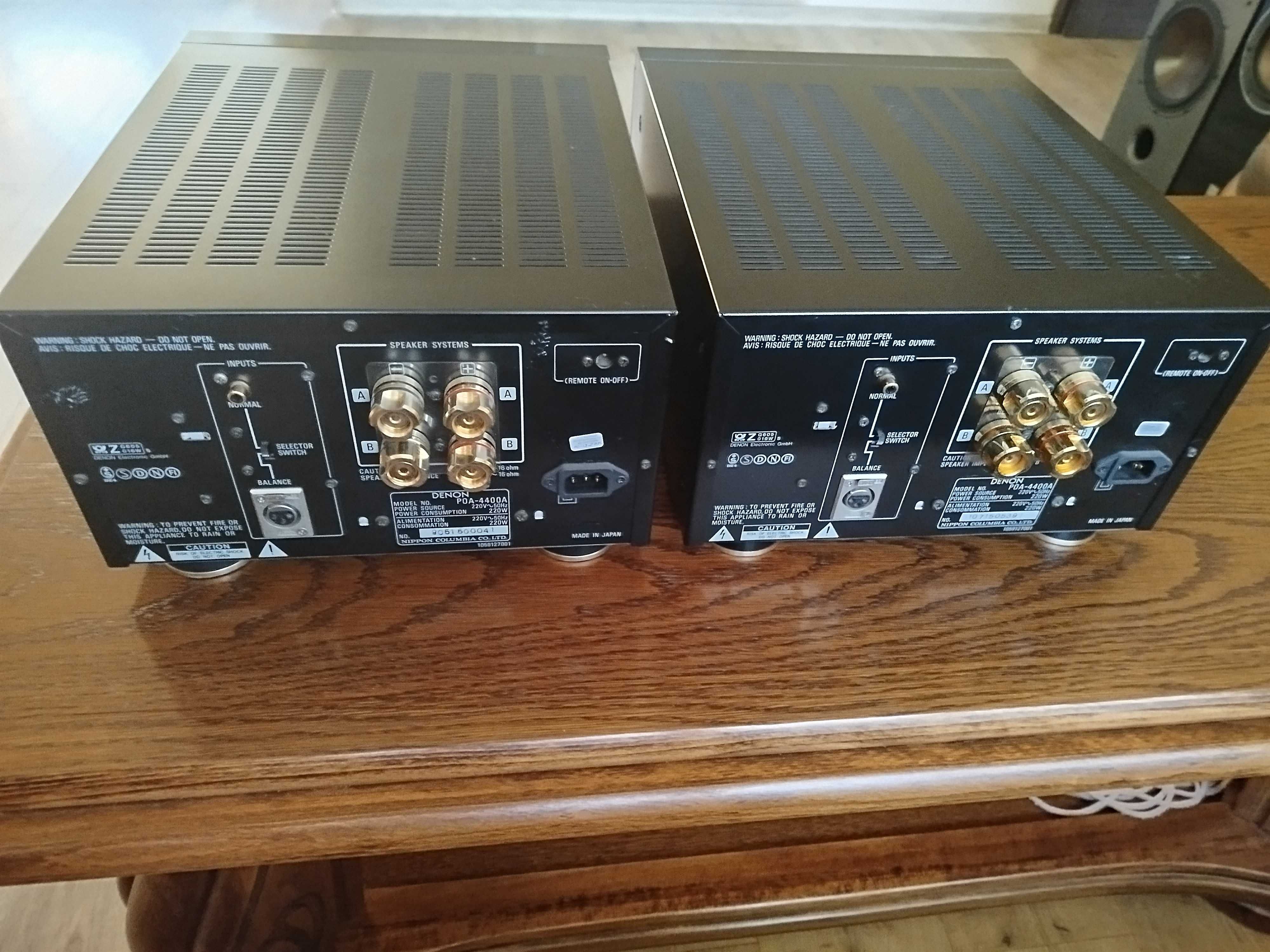 Końcówka mocy Denon POA-4400A