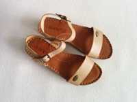 LASOCKI sandałki ze skóry naturalnej - sandały - damskie letnie buty