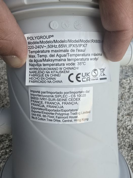 Bomba De Filtro Elétrica Para Piscina Acima Do Solo