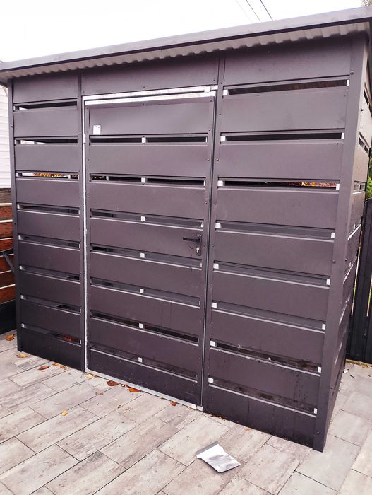 Wiata śmietnikowa panelowa  2,5m x 2,5m