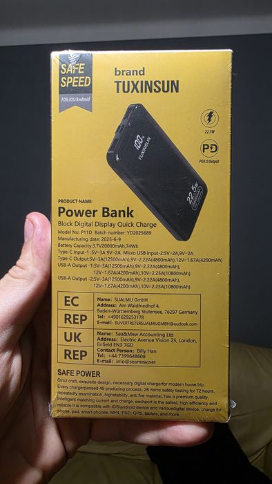 Powerbank 20000 mah