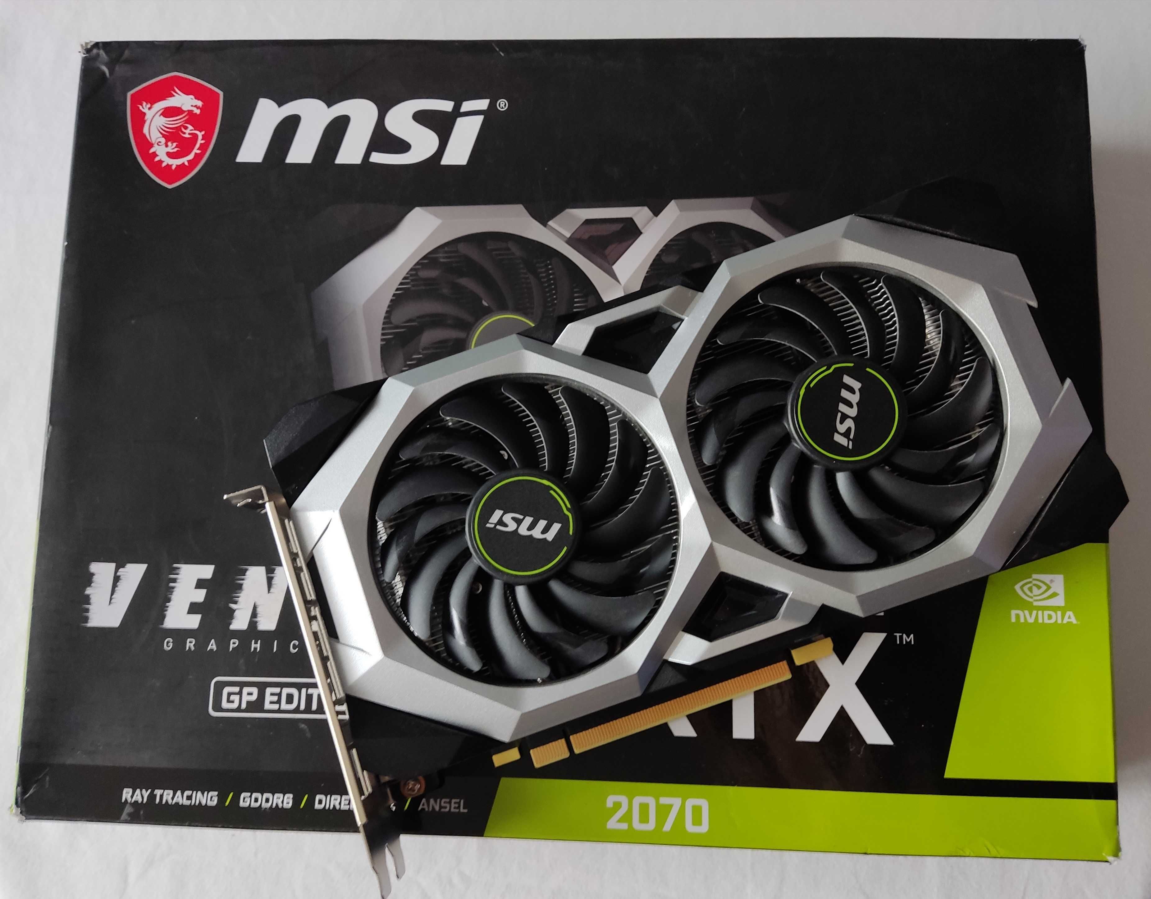 Karta graficzna MSI GeForce RTX 2070 VENTUS GP EDITION 8GB