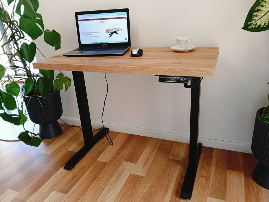 Nowoczesne biurko regulowane 4 poziomowe