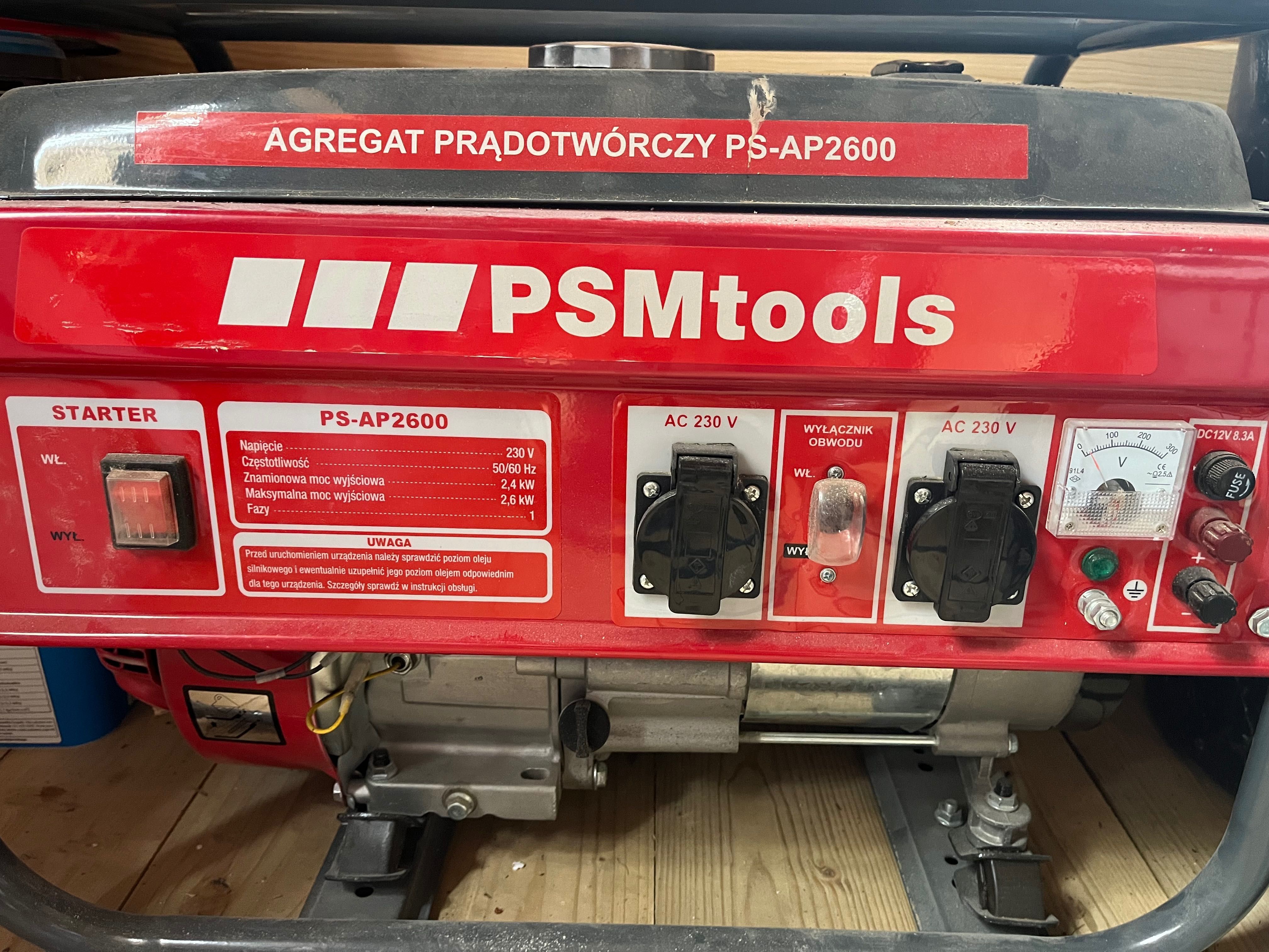 Agregat Prądotwórczy Generator Max 3000w 230v/12v 6,5km Avr