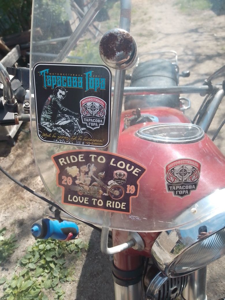 Jawa 250 6v после реставрации