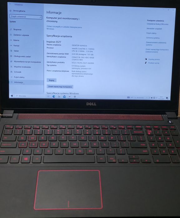 Dell inspirion 15-5577 gfx1050