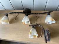 Lampa sufitowa 3 punktowa komplet