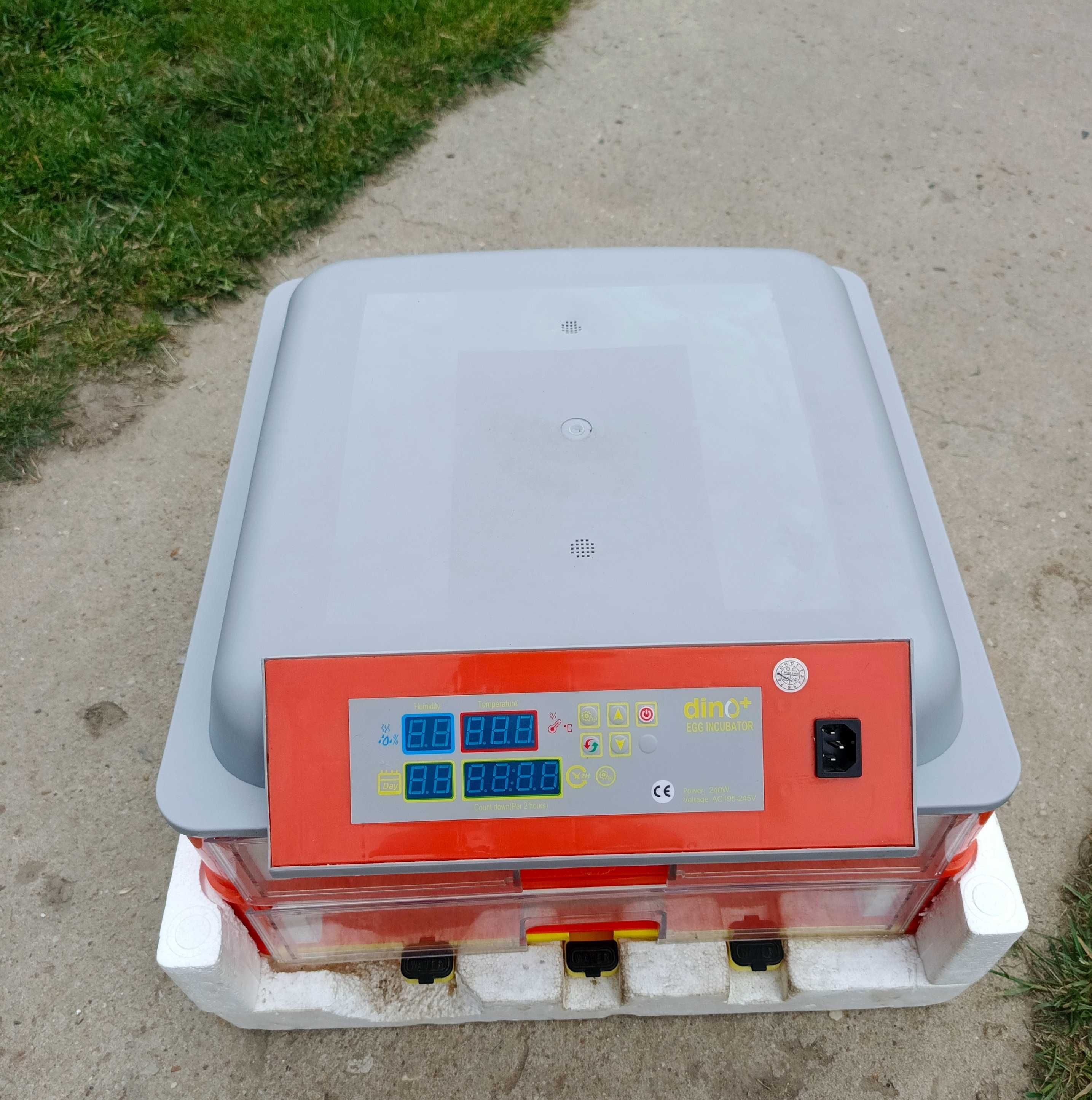 INKUBATOR AUTOMATYCZNY DINO Plus DO 92 JAJ z wysuwaną szufladą