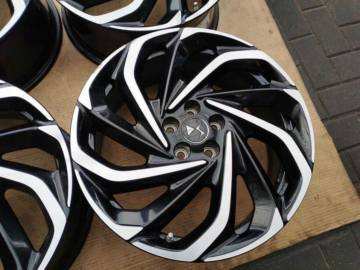 5x108 Alufelgi R19 PEUGEOT Citroen DS5 DS7 C5 Grandland ET38 7.5j 4szt
