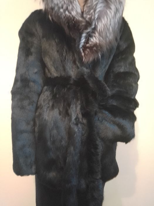 Натуральна шубка з кролика