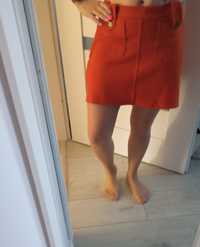 Krótka spódniczka spódnica z kieszonkami h&m s 36