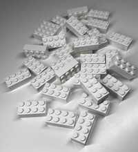 50 x LEGO 3001 Brick 2x4, White