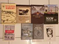 7 książek Encyklopedia Warszawy W mieście Siedlcach Szczęśliwice