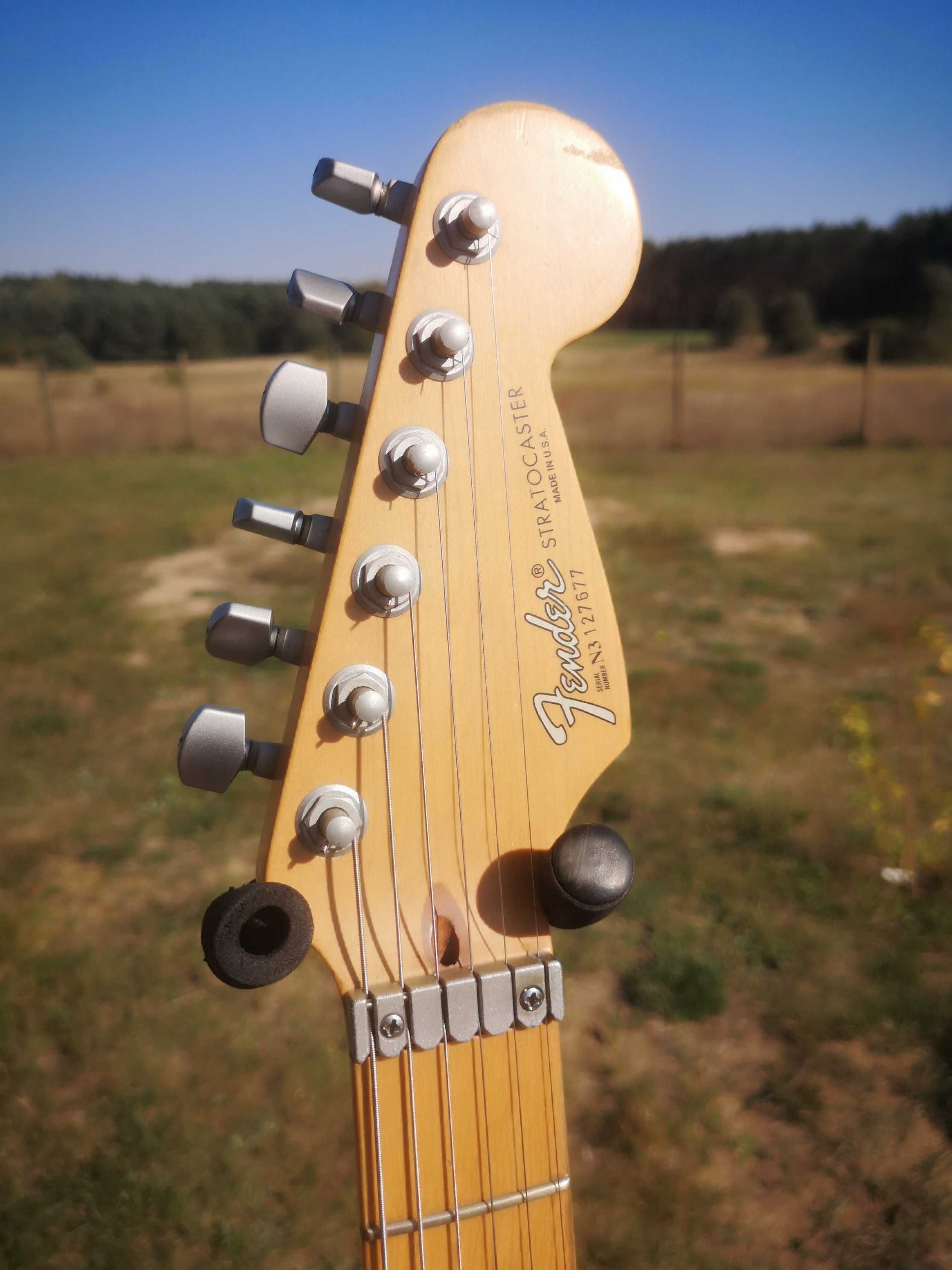 FENDER STRATOCASTER USA Deluxe Plus Hss 1993 Midnight Wine