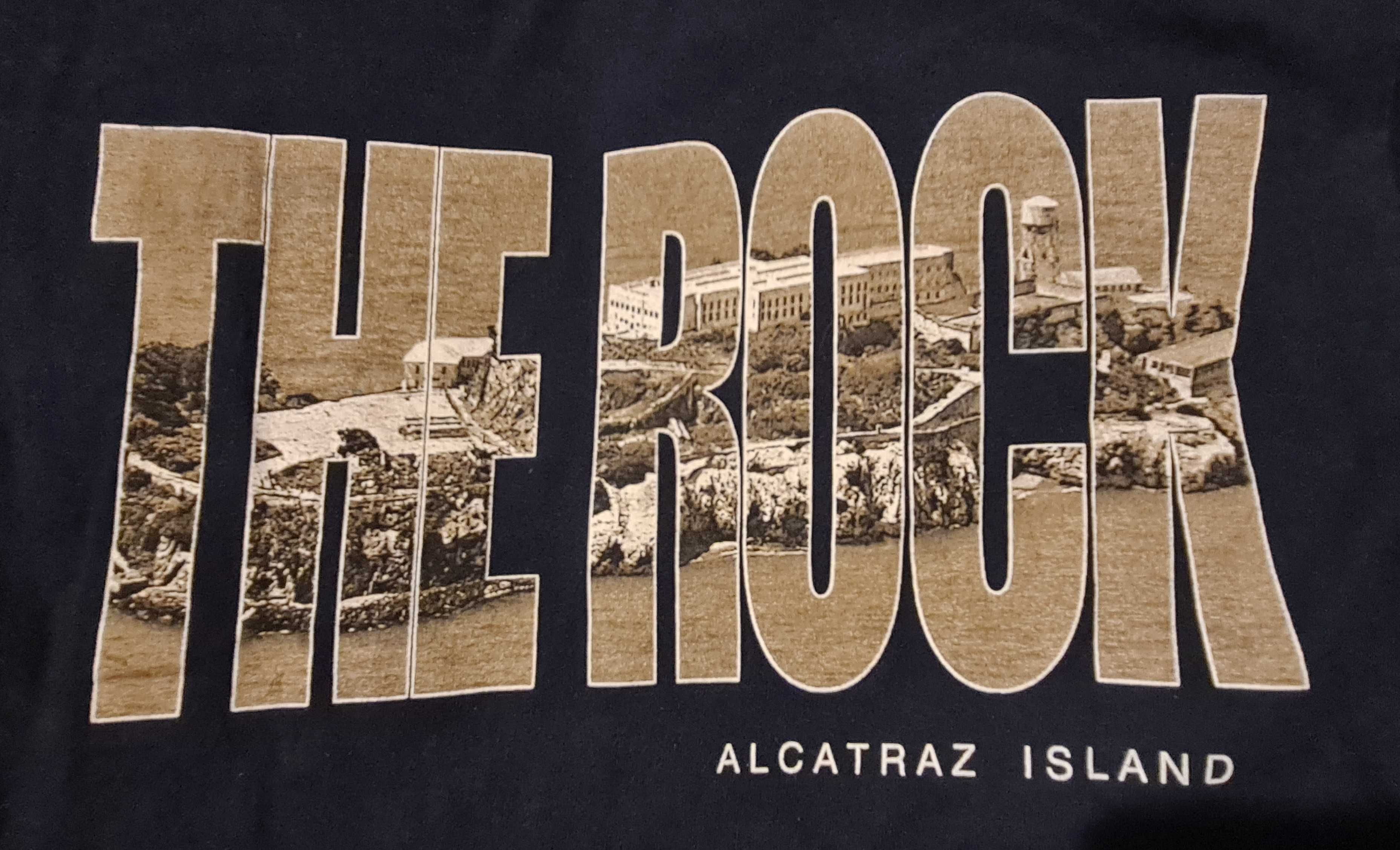 THE ROCK Alcatraz Island koszulka S nowa