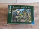 Puzzle Ravensburger 18000 Przy wodopoju