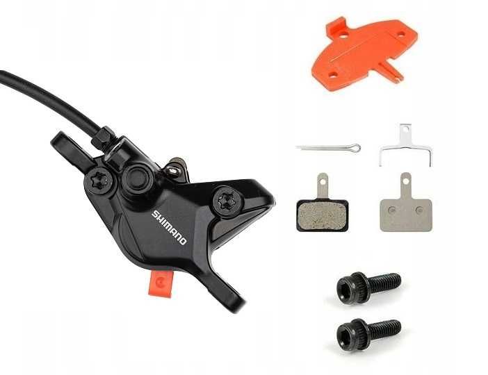 NOWY Zacisk hamulcowy Shimano Deore MT410 Post Mount PM przewód 145cm