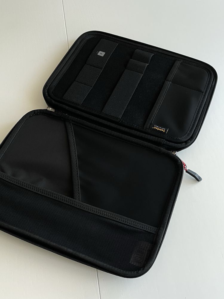 TomToc etui torba organizer na ipad tablet czarny fancy case 12,9”
