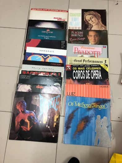 Varios discos em vinil - LPs