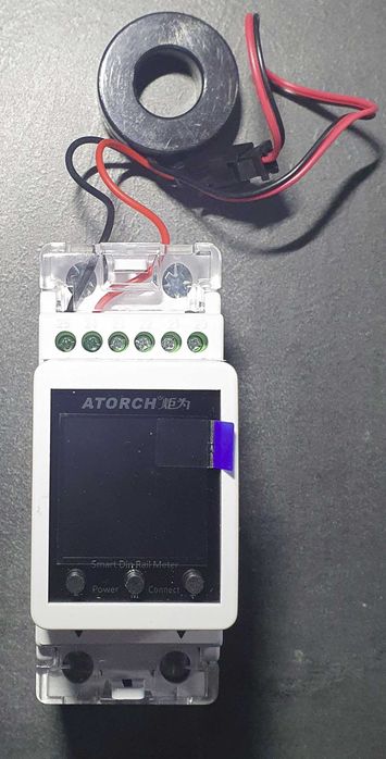 Реле напруги ATORCH AT2P  2P 63A з Wi Fi та 5а видами  захисту