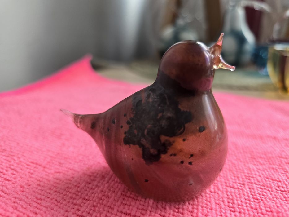 Ptaszek Szklany Lauscha lata 30ste