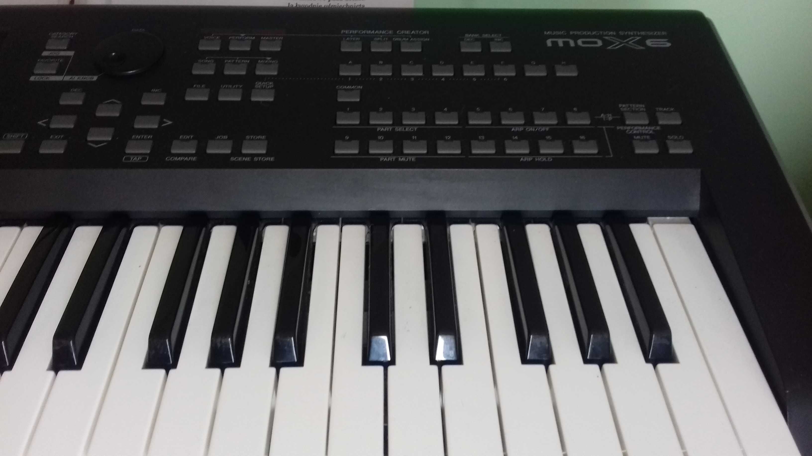 Syntezator Yamaha MOX 6 _dodatki