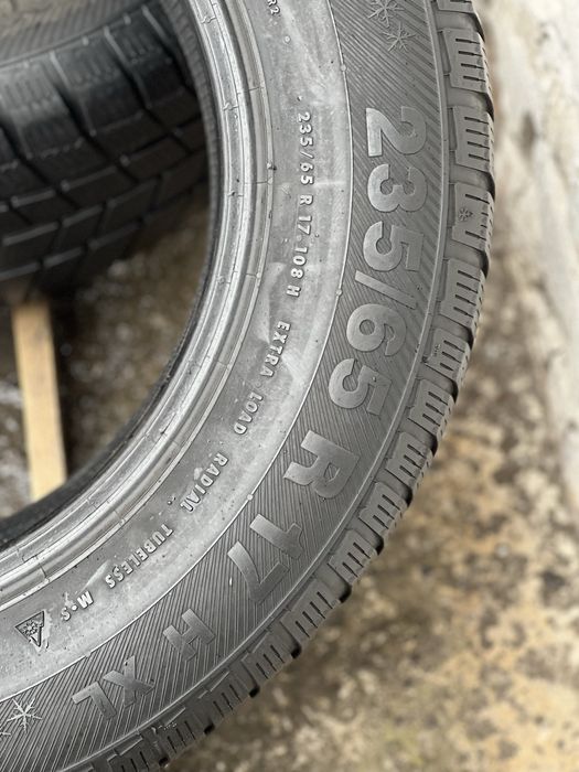 Зимові шини‼️235/65 R17 Barum Polaris3  104H 6мм 2022рік