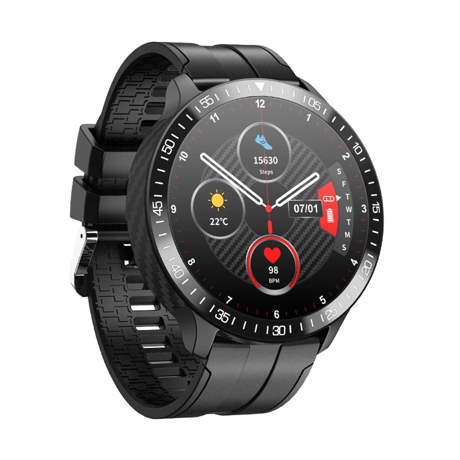 SmartWatch MT16 rozmowy termometr tętno ciśnienie saturacja SOS PL.