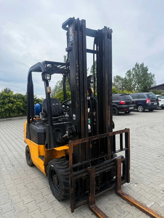 wózek widłowy terenowy HC CPQD18 LPG 1800kg Triplex 5.50m 2011r NISSAN