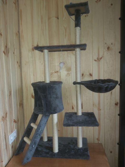 Когтеточка, домик для кота