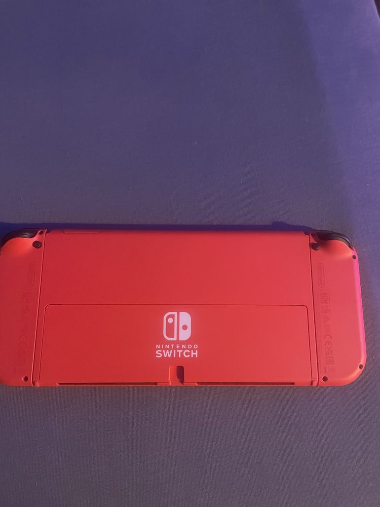 Nintendo Switch OLED RED GWARANCJA dokupiona limitowana wersja