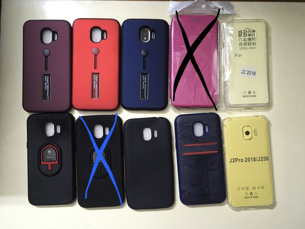 Чохол до телефону samsung J2, 4, 6, 8 силикон накладка, бампер самсунг