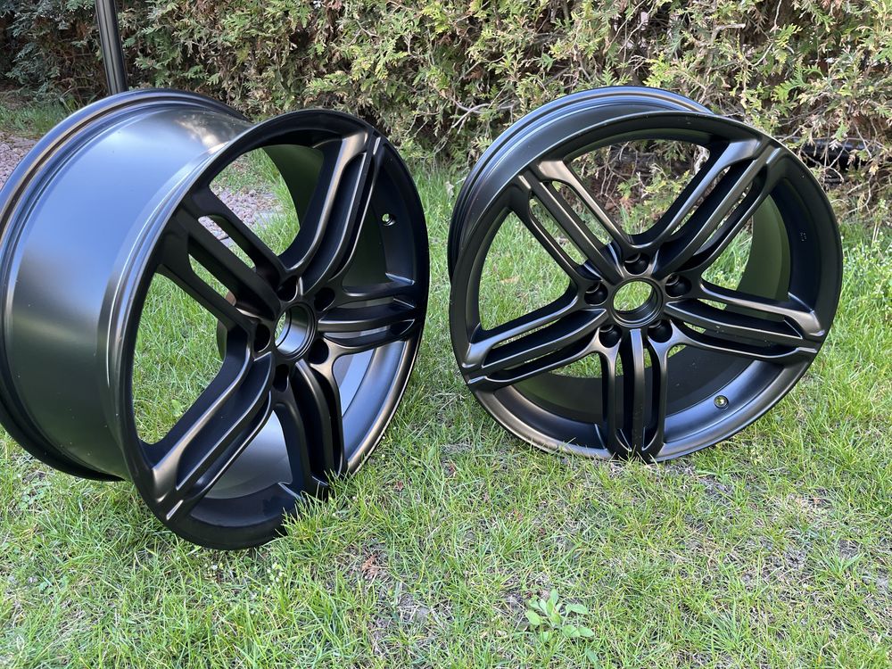 Alufelgi r18 5x112 Audi A5 czarne półmat