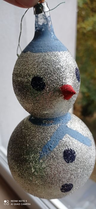 Ozdoby choinkowe PRL