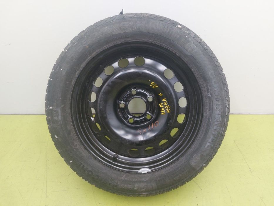 Koło zapasowe normalne OPEL ASTRA III H 04-13 205/55 R16 ET 37 6,5 J