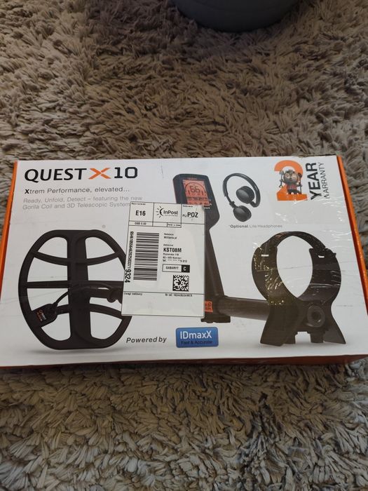 Quest X 10 IDMaxX wykrywacz metali
