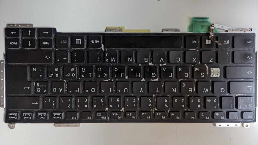 Кнопки клавиши клавіатури Lenovo Thinkpad W540 Fujitsu U904/U939