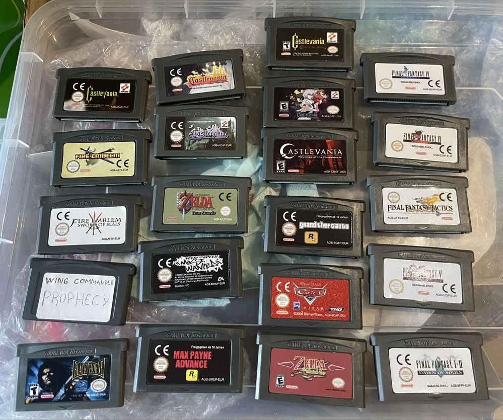 Игры nintendo gameboy advance gba sp нинтендо