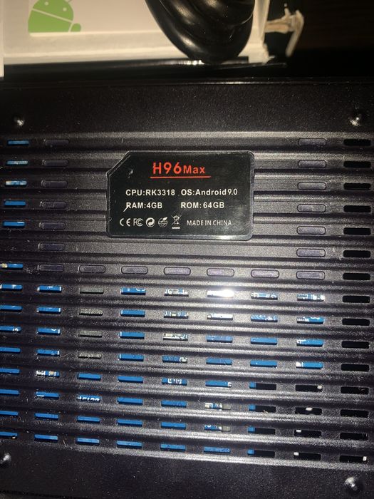 Смарт Тв приставка H96 Max 4GB/64GB 4K Ultra HD