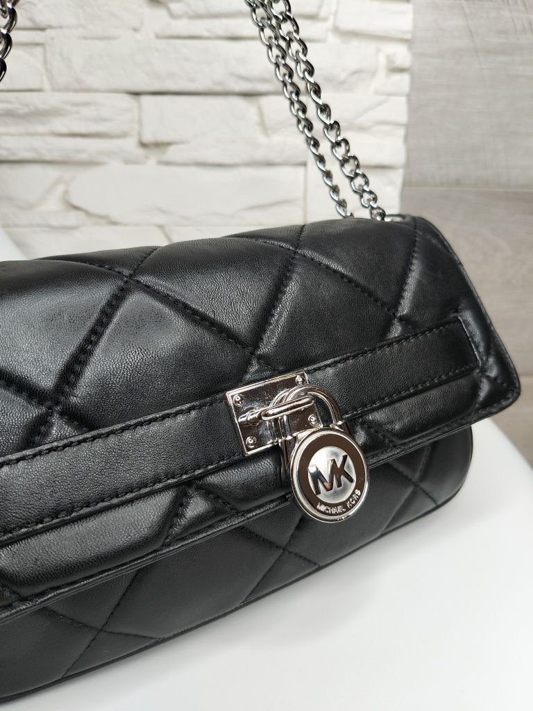 Жіноча оригінальна шкіряна сумка Michael Kors Quilted Hamilton