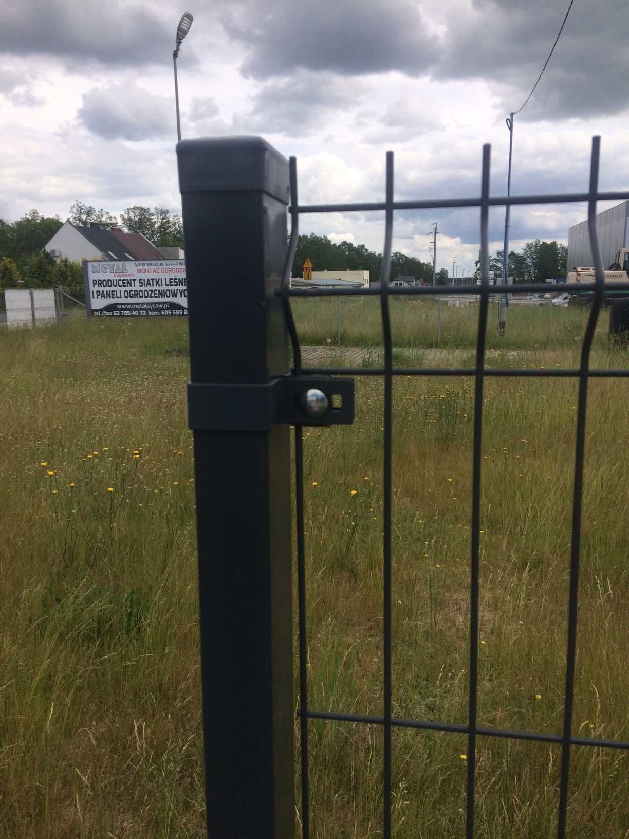 Ogrodzenie z montażem, panel ogrodzeniowy 3D + podmurówka -99,00 zł/mb